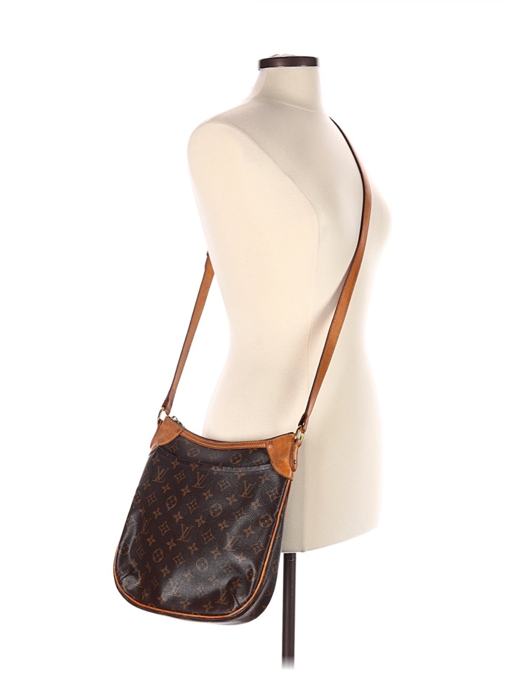 Louis Vuitton Odeon PM Monogram Crossbody Bag in Brown and Tan - Picture 2 of 11